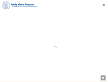 Tablet Screenshot of familyvisitor.org